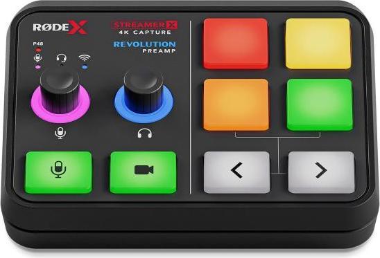 Actual product image RØDE X Rode Streamer X interface with WIME-TX microphone (Studio- and Livemixer)