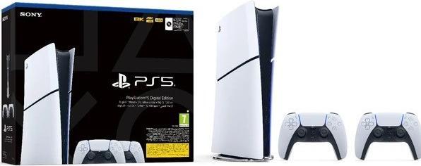 Produktbild Sony Konsole PlayStation 5 Digital Slim Edition 1TB SSD Wi-Fi Schwarz Weiss