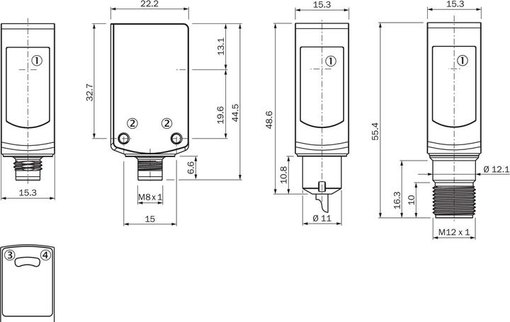 Actual product image Sick Through-beam sensor (4.50 m)