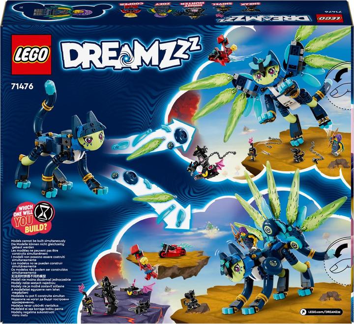 Produktbild LEGO Zoey und die Katzeneule Zian (71476, LEGO Dreamzzz)