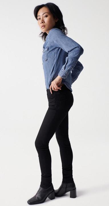 Actual product image Salsa Jeans Wonder Skinny Push Up Black (W30/L30)