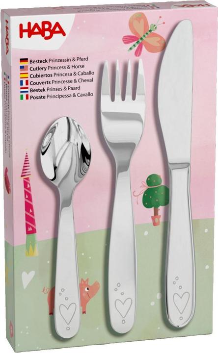 Actual product image Haba Besteck Prinzessin & Pferd