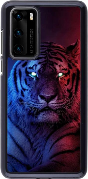 Actual product image PhoneLook Cover Tiger Blue Red (Huawei P40)