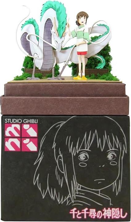 Produktbild Sankei Chihiros Reise ins Zauberland - Drache Haku und Chihiro - Paper Art Box