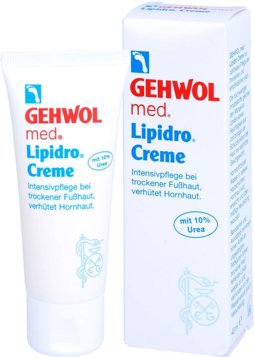 Image du produit Gehwol med Lipidro Crème avec 10% d'urée (Crème et gel pour les pieds, 40 ml)