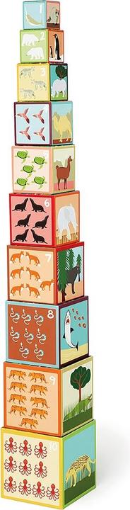 Produktbild Scratch Stapel Pyramide Zootiere
