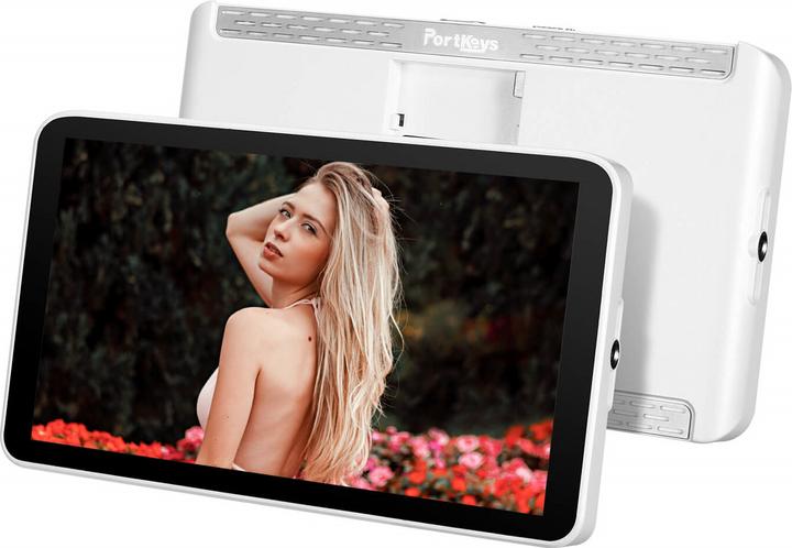 Portkeys LH7P 7″ High Brightness Touchscreen Monitor – Support Wireless Control Camera - White (7", Full HD)