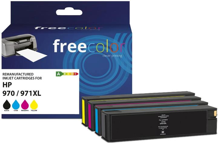 Actual product image Freecolor Cartridge Brother LC223 Multiplack BK/C/M/Y remanufactured