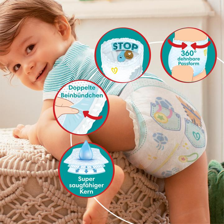 Produktbild Pampers Baby-Dry Pants (Gr. 3, Monatsbox, 192 Stück)