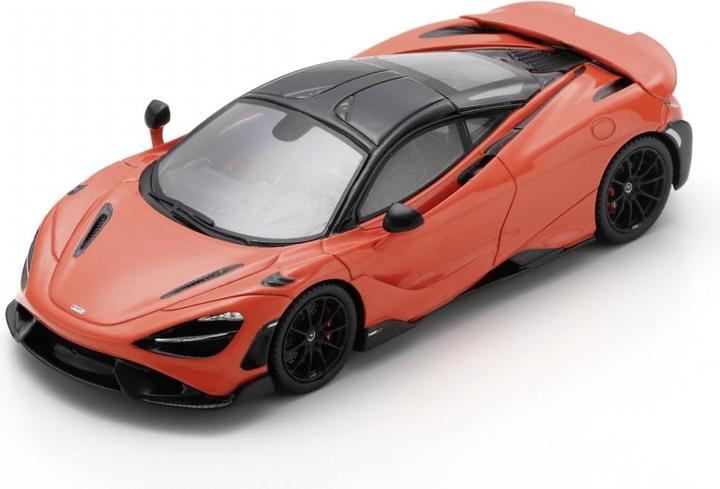 Actual product image Schuco McLaren 765 LT orange 1:43