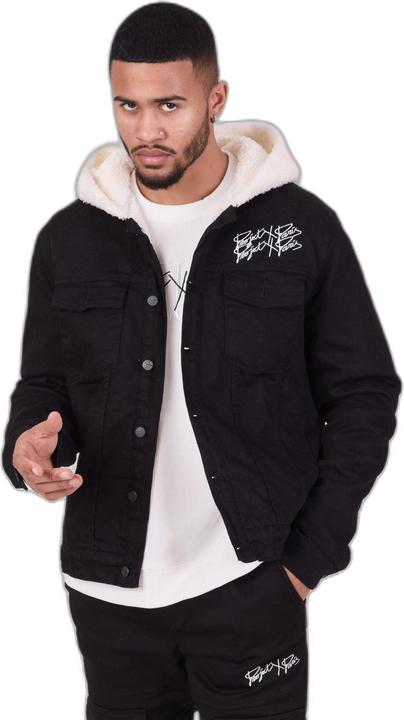 Produktbild Project X Paris Jeansjacke mit Kapuze Schaf (XL)