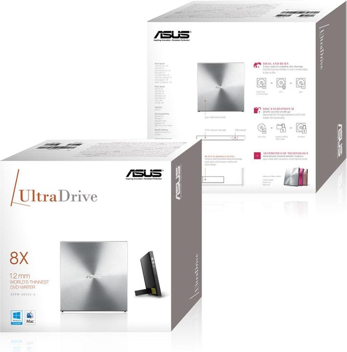 Actual product image ASUS Sdrw-08u5s-U (DVD writer)
