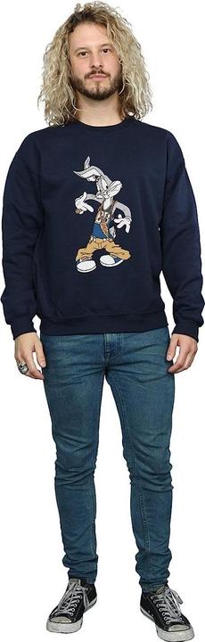 Image du produit Looney Tunes Mens Rapper Bugs Bunny Cotton Sweatshirt (L)
