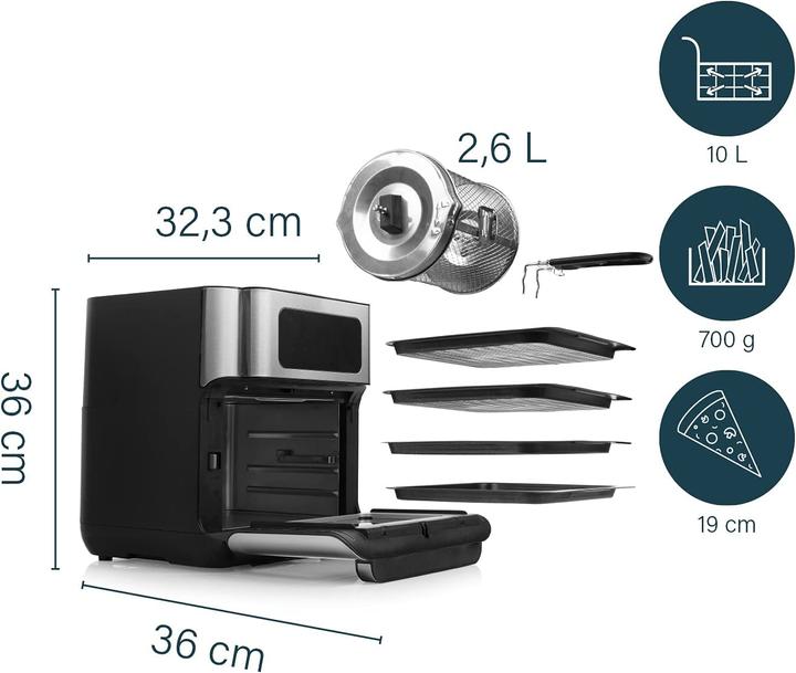 Actual product image Princess Hot air furnace Aeroflyer (EU plug)