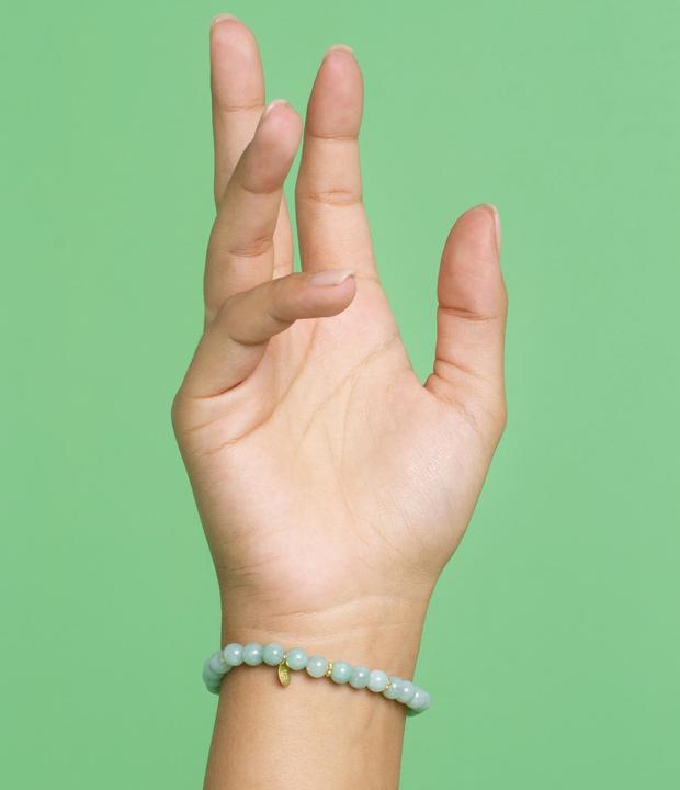 Actual product image Balibay Jara (18 cm, 925 Sterling silver, Jade, Gemstone)