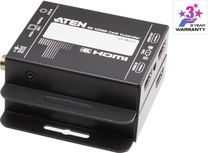 Actual product image Aten VE1821 4K HDMI Cat6 Extender - Digital/Display/Video