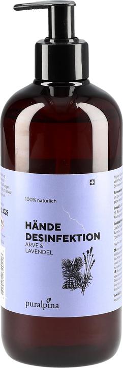 Image du produit Puralpina Désinfection des mains liq (500 ml)