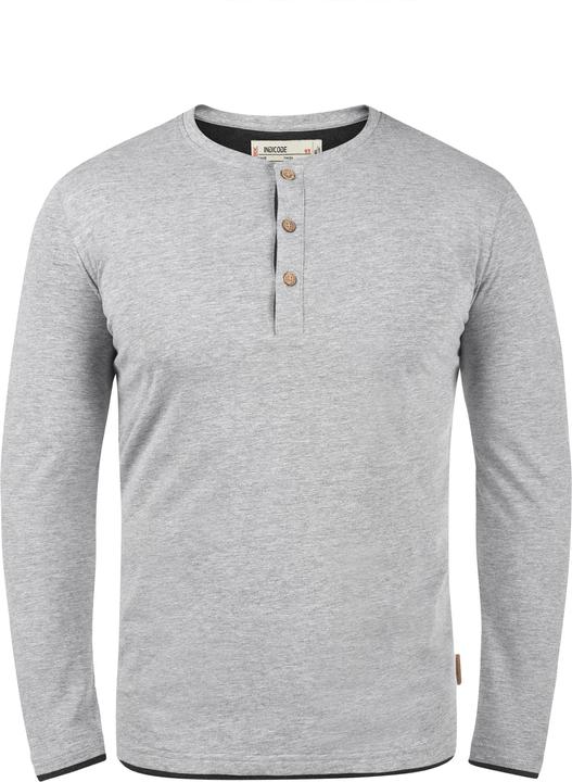 Immagine prodotto Indicode Gifford Maglia Maglie A Maniche Lunghe Da Uomo Con Collo Grandad (M)