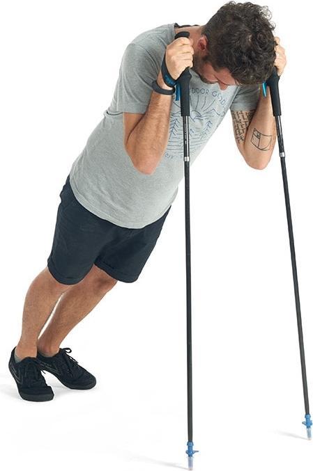 Image du produit Kiwikā Cheetah Bâton pliable de randonnée en montagne (130 cm)