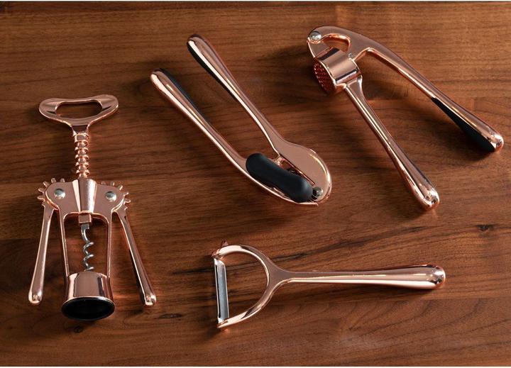 Image du produit Fifty five south Set de 4 gadgets de cuisine Paragon Rosé Or