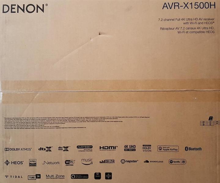 Produktbild Denon Avr-X1500h (7.2 Kanal, FM)