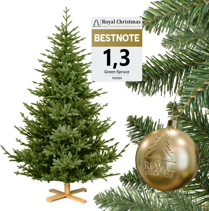 Produktbild ‎Royal Christmas Künstlicher Weihnachtsbaum Green Spruce (180 cm)