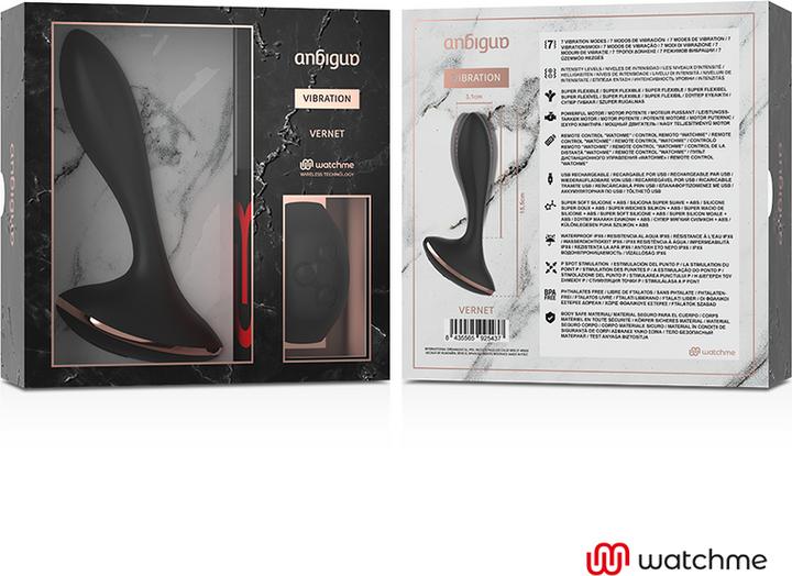Produktbild Anbiguo Ambiguo Watchme Remote Control Vibrator Anal Vernet