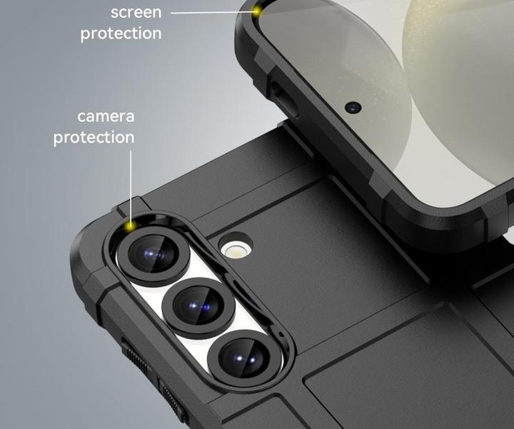 Actual product image Screenguard Rugged Shield Hülle (Samsung Galaxy S25)