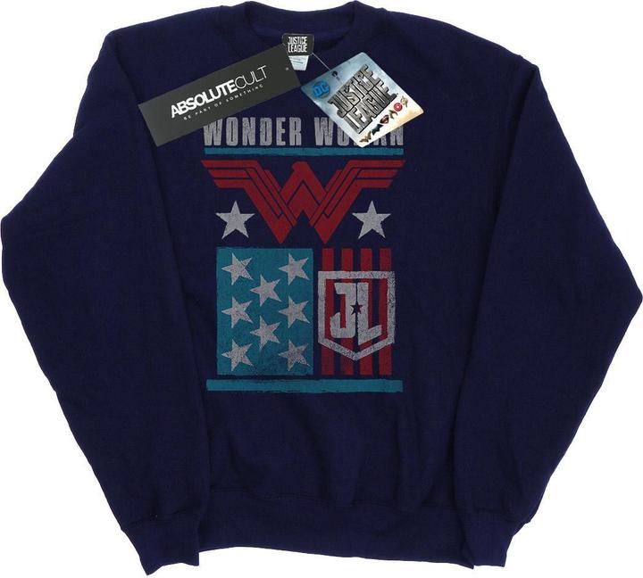 Produktbild Justice League Movie Wonder Woman Flag Sweatshirt (XL)