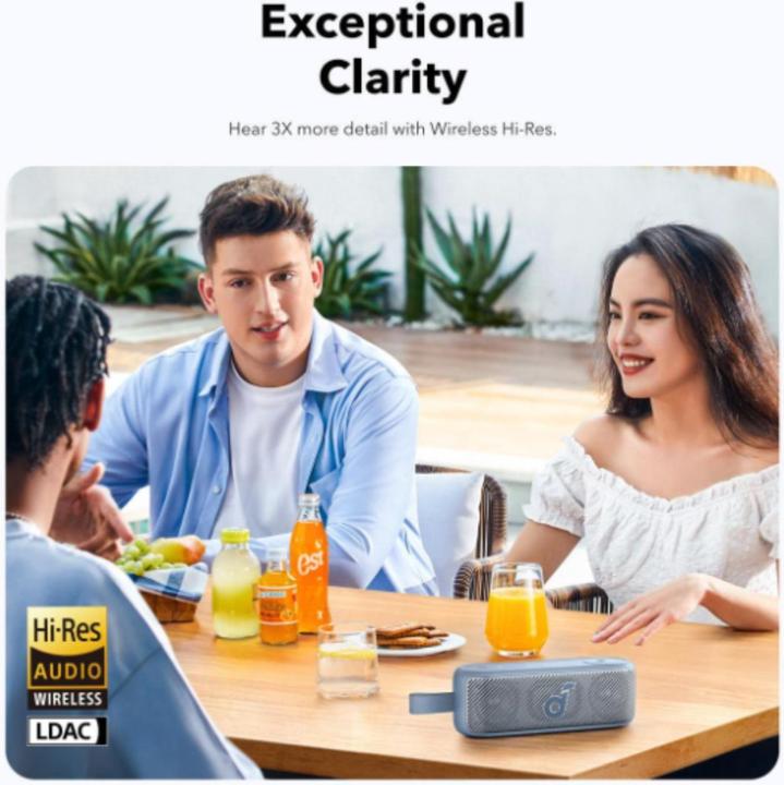 Actual product image soundcore Bluetooth speaker Motion 100 black (12 h, Rechargeable battery operated)
