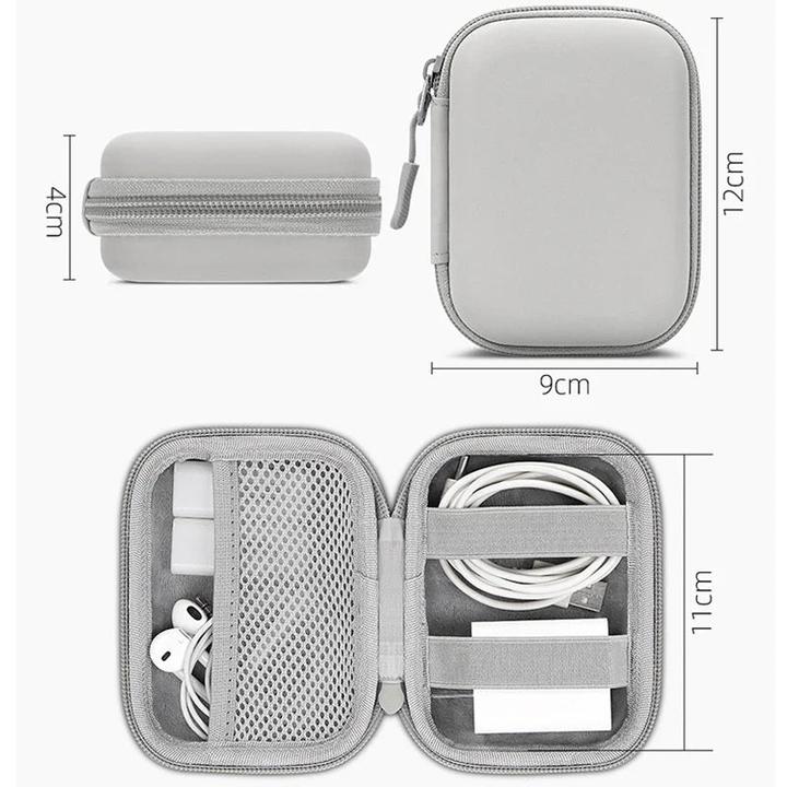 Immagine prodotto Only-Bags.Store Viaggio portatile Mini Borsa rigida per l'archiviazione digitale Custodia in similpelle per il
