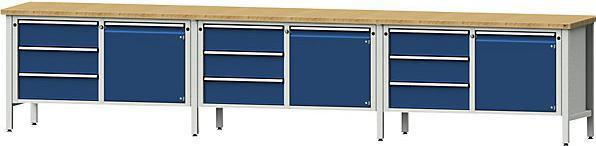 Produktbild kaiserkraft Werkbank, extrabreit (405 cm, 70 cm)