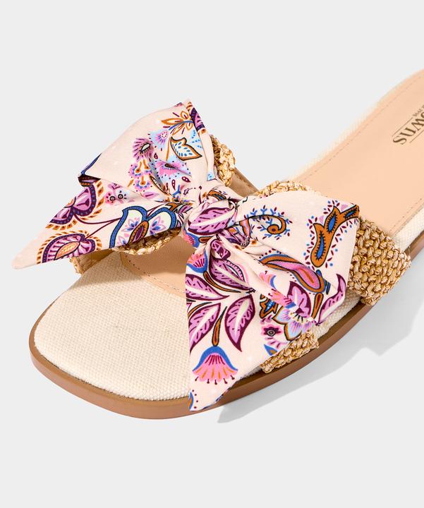 Produktbild Joe Browns Paisley Bow Woven Sole Sliders (41)