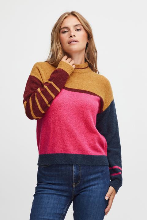 Produktbild Pulz Jeans Pulz - PZASTRID Color Block Pullover - Pullover - 50207704 (L)