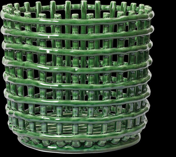 Actual product image Ferm Living Ceramic Basket (1 x, Ø 23.5 x 21 cm)