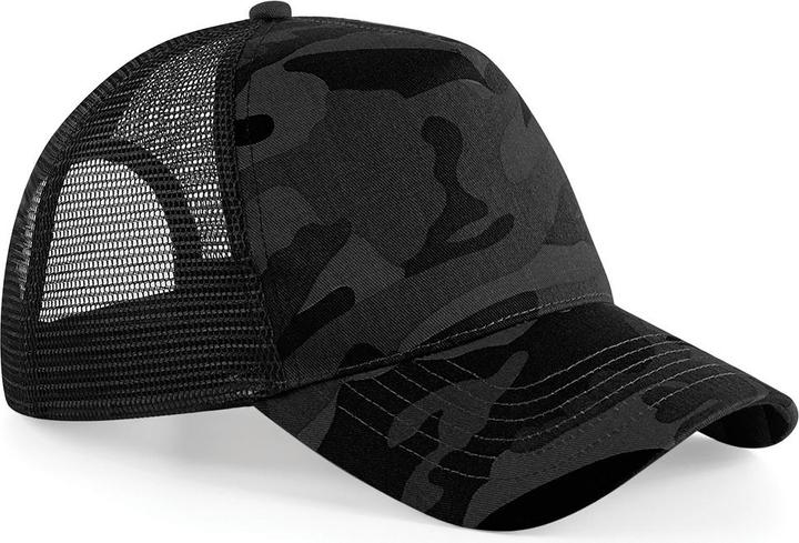 Beechfield Retro Camouflage Truckerkappe Baseballkappe Mit Tarnmuster (One Size)