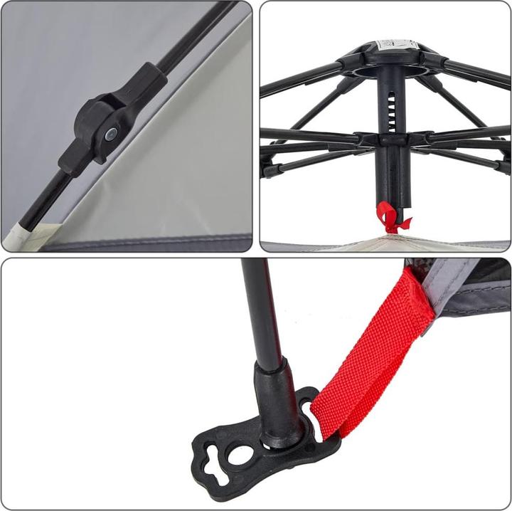 Image du produit VidaXL Tente de plage 2 personnes Quick Release étanche à l'eau (Tente de plage, 2 kg, 2 personnes)