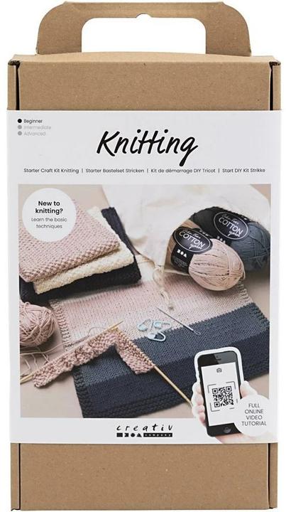 Actual product image Creativ Company Starter Knitting Kit