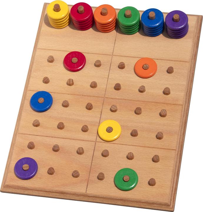 Actual product image Holz Bi-Ba-Butze Educational game Colour Sudoku