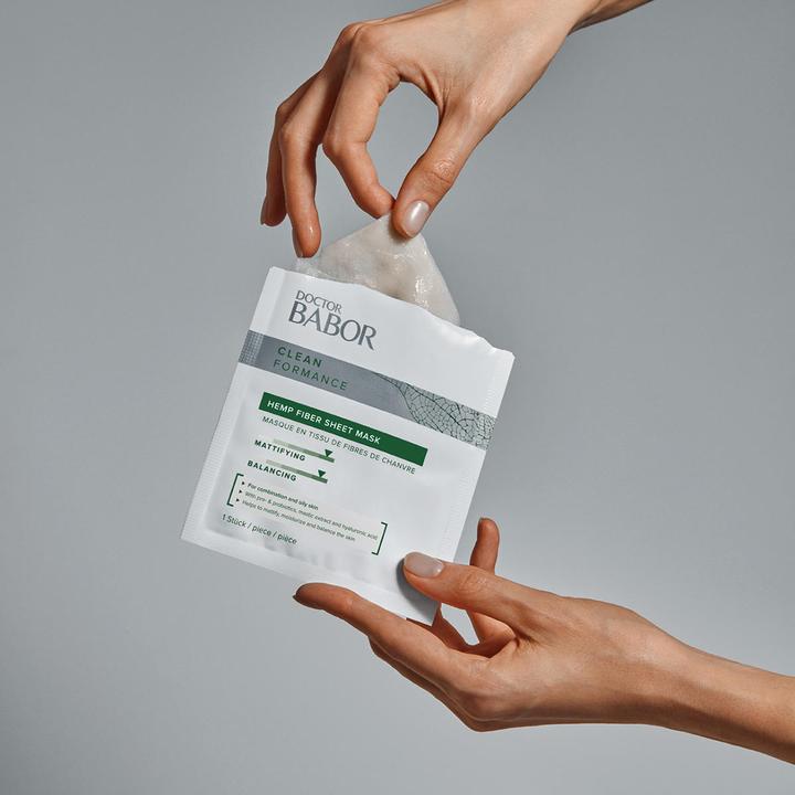 Actual product image Babor DOCTOR - Hemp Fiber Sheet Mask