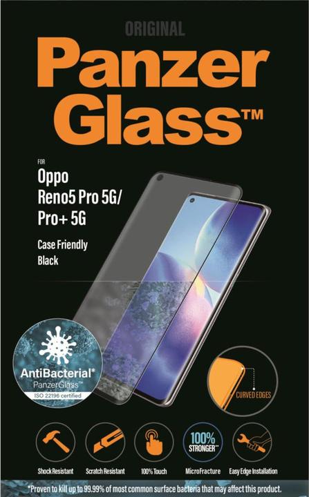 Actual product image PanzerGlass Case Friendly (1 Piece, Oppo Find X3 Neo, Oppo Reno 5 Pro+ 5G)