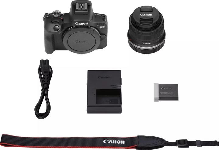 Productafbeelding Canon EOS R100 Kit (18 - 45 mm, 24.10 Mpx, APS-C / DX)