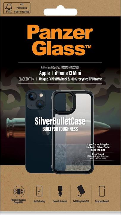 Produktbild PanzerGlass Silverbullet Case (Apple iPhone 13 mini)