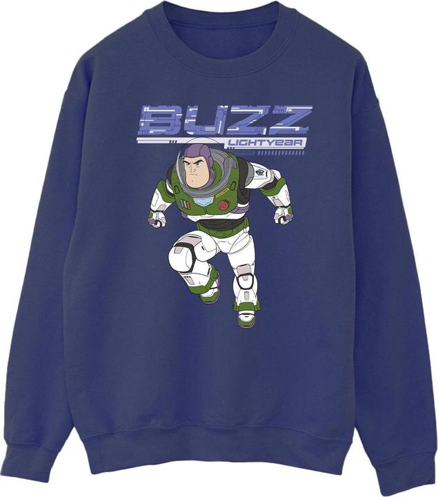 Actual product image Disney Mens Lightyear Buzz Jump To Action Sweatshirt (S)