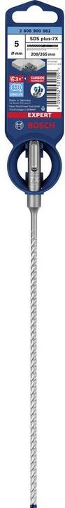 Immagine prodotto Bosch Professional Zubehör Trapano a percussione EXPERT SDS plus-7X, 5 x 200 x 265 mm (5,0 mm)