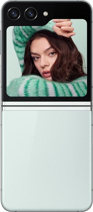 Actual product image Samsung Galaxy Z Flip 5 (512 GB, Mint, 6.70", SIM + eSIM, 12 Mpx, 5G)
