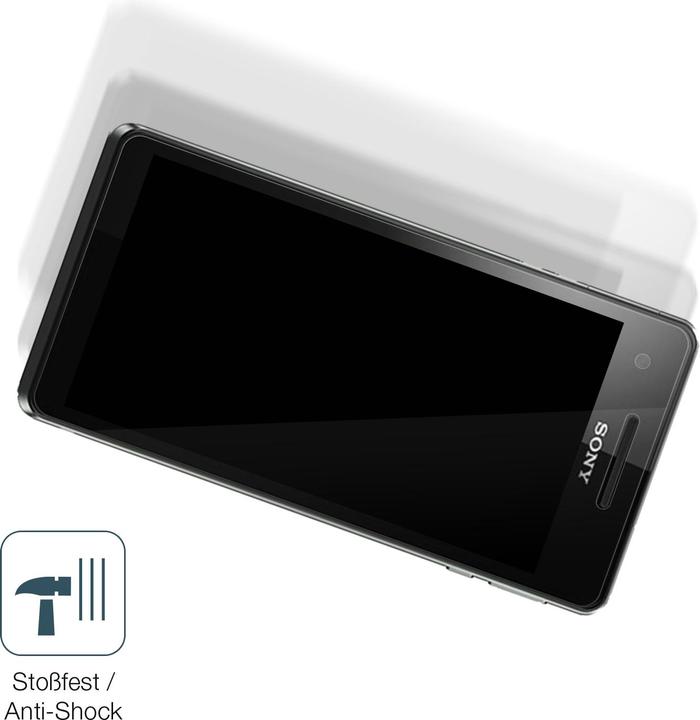 Actual product image Dipos Screen Protector Anti-Shock (2 Piece, Sony Xperia V)