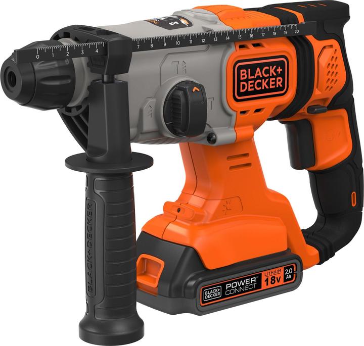 Productafbeelding Black & Decker Black+Decker 18V SDS PLUS boormachine 2,5Ah (Oplaadbare batterij)