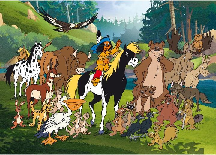 Immagine prodotto Yakari Con gli animali (480 x 350 cm)