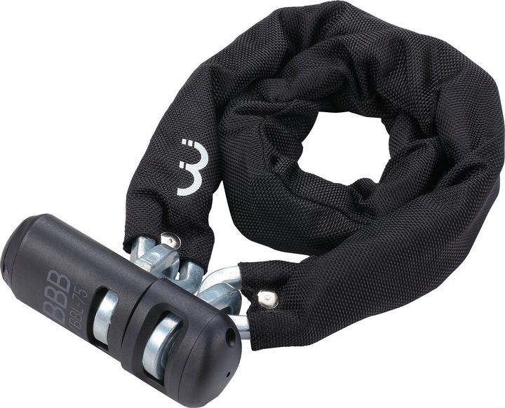 BBB Key lock SecureChain black (90 cm)